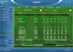 Marcus Trescothick's Cricket Coach Screenshots