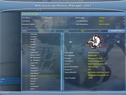 NHL Eastside Hockey Manager 2007 Screenshots