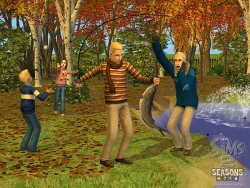 Скриншот к игре The Sims 2: Seasons