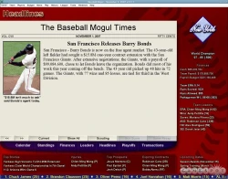 Baseball Mogul 2008 Screenshots