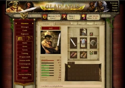 Скриншот к игре Gladiatus