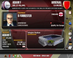 Premier Manager 09 Screenshots