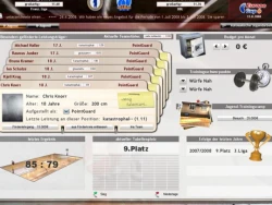 DSF Basketballmanager 2008 Screenshots