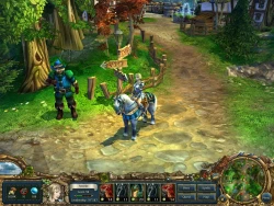 Скриншот к игре King's Bounty: Принцесса в доспехах