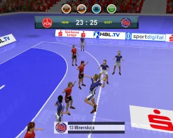 Скриншот к игре Handball Manager 2009