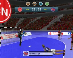 Скриншот к игре Handball Manager 2009