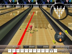 Скриншот к игре Fast Lanes Bowling