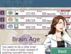 Скриншот к игре Brain Exercise with Dr. Kawashima