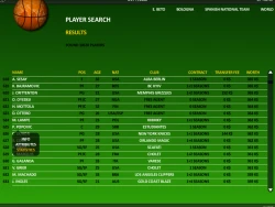 Скриншот к игре World Basketball Manager 2009