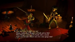 Скриншот к игре Tales of Monkey Island: Chapter 4 - The Trial and Execution of Guybrush Threepwood