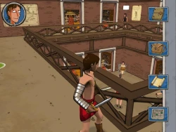 Скриншот к игре Horrible Histories: Ruthless Romans