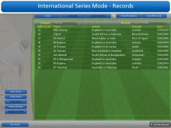 Cricket Coach 2009 Screenshots