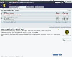 Скриншот к игре Football Manager 2010