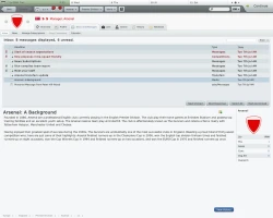 Скриншот к игре Football Manager 2010