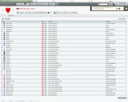 Скриншот к игре Football Manager 2010