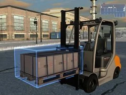 Скриншот к игре Forklift Truck Simulator 2009