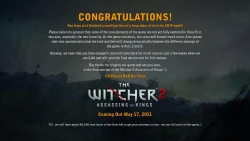 Скриншот к игре The Witcher 2: Assassins of Kings