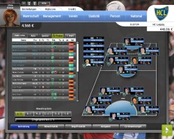 Скриншот к игре Handball Manager 2010