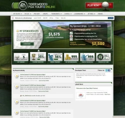 Скриншот к игре Tiger Woods PGA Tour Online