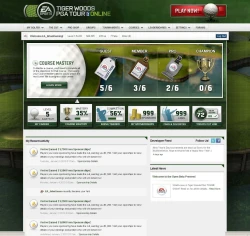 Скриншот к игре Tiger Woods PGA Tour Online