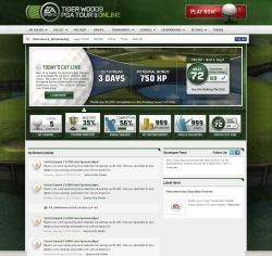 Скриншот к игре Tiger Woods PGA Tour Online