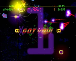 Скриншот к игре Gridrunner Revolution