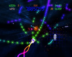 Скриншот к игре Gridrunner Revolution