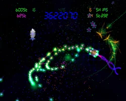 Скриншот к игре Gridrunner Revolution