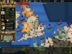 Скриншот к игре For the Glory: A Europa Universalis Game