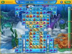 Скриншот к игре Fishdom: Frosty Splash