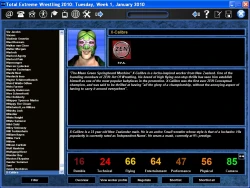 Скриншот к игре Total Extreme Wrestling 2010