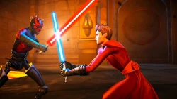 Скриншот к игре Star Wars: Clone Wars Adventures