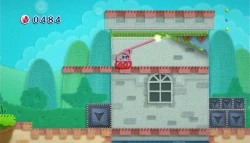 Kirby's Epic Yarn Screenshots