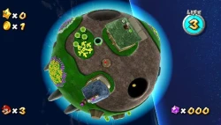 Скриншот к игре Super Mario Galaxy