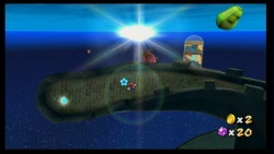 Скриншот к игре Super Mario Galaxy