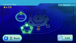 Скриншот к игре Super Mario Galaxy