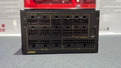  MSI's top-end PSU has two 12V-2x6 slots for twin GPUs or one very, very big GPU.