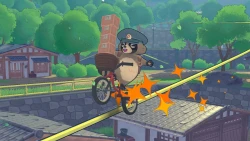  The last thing I thought this cute racoon game would be about was sick BMX trick