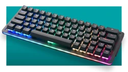  This compact gaming keyboard is only $50 and has a 93% rating in a review. It comes with dozens of switches and colors.