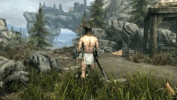  This mod for Skyrim flips the game horizontally, like Mario Kart’s mirror mode. It's very strange and upsetting.