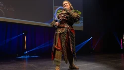  Halsin, a cosplayer who was meticulously dressed to the nines, won PAX Australia’s cosplay contest.