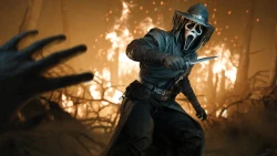  Crytek says that the Scream killer looks natural in Hunt: Showdown 1896: 'We think the latest Ghost Face Rampage is a great fit for the dark, supernatural atmosphere.'