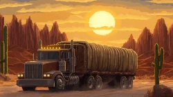  I have the perfect strategy RPG for those who love big trucks, trading routes, and the phrase "post-apocalyptic business simulator".