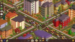  This retro city builder is a beautiful game that includes events such as bank robberies and police chases.