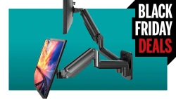  This dual monitor arm mount is only $41 on Black Friday.