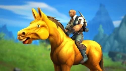  The world's largest game companies have joined forces to bring us this truly horrible horse.