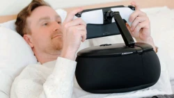  The Mechanism Gaming Pillow is like a third hand for your gaming handhelds. I'm not ashamed of saying I want one.