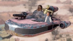  Starfield modders have already traded in Bethesda’s new buggy, for Halo’s Warthog or Luke’s landspeeder