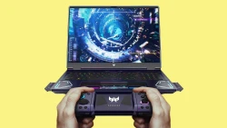  Acer's latest gaming laptop concept features a pop-out controller that can be split into two like the Switch controller