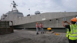  The network was called 'STINKY.' Senior crew aboard a US warship were caught installing an unauthorised Starlink dish on a wooden pallet.